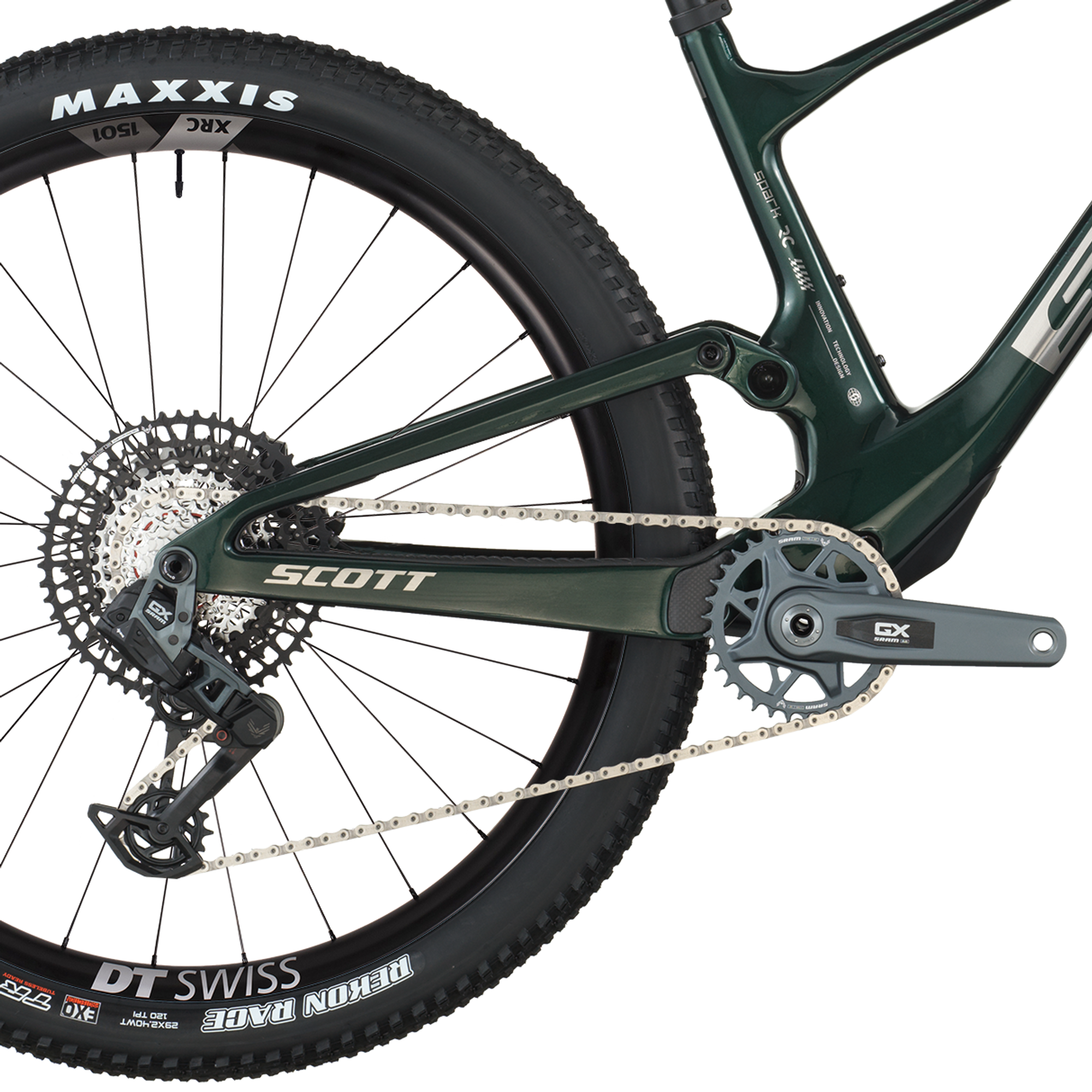 SCOTT Spark RC Team Issue Bike Twinkle Green