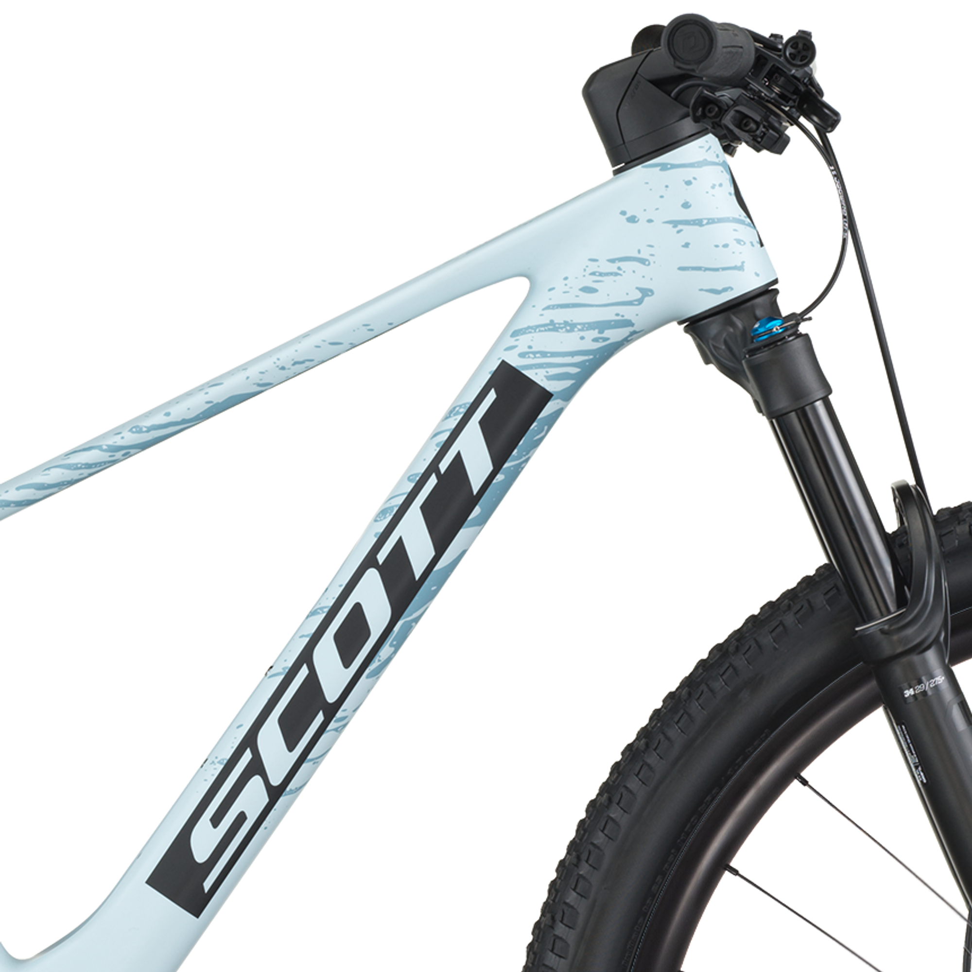 SCOTT Spark RC Pro Bike Azure White