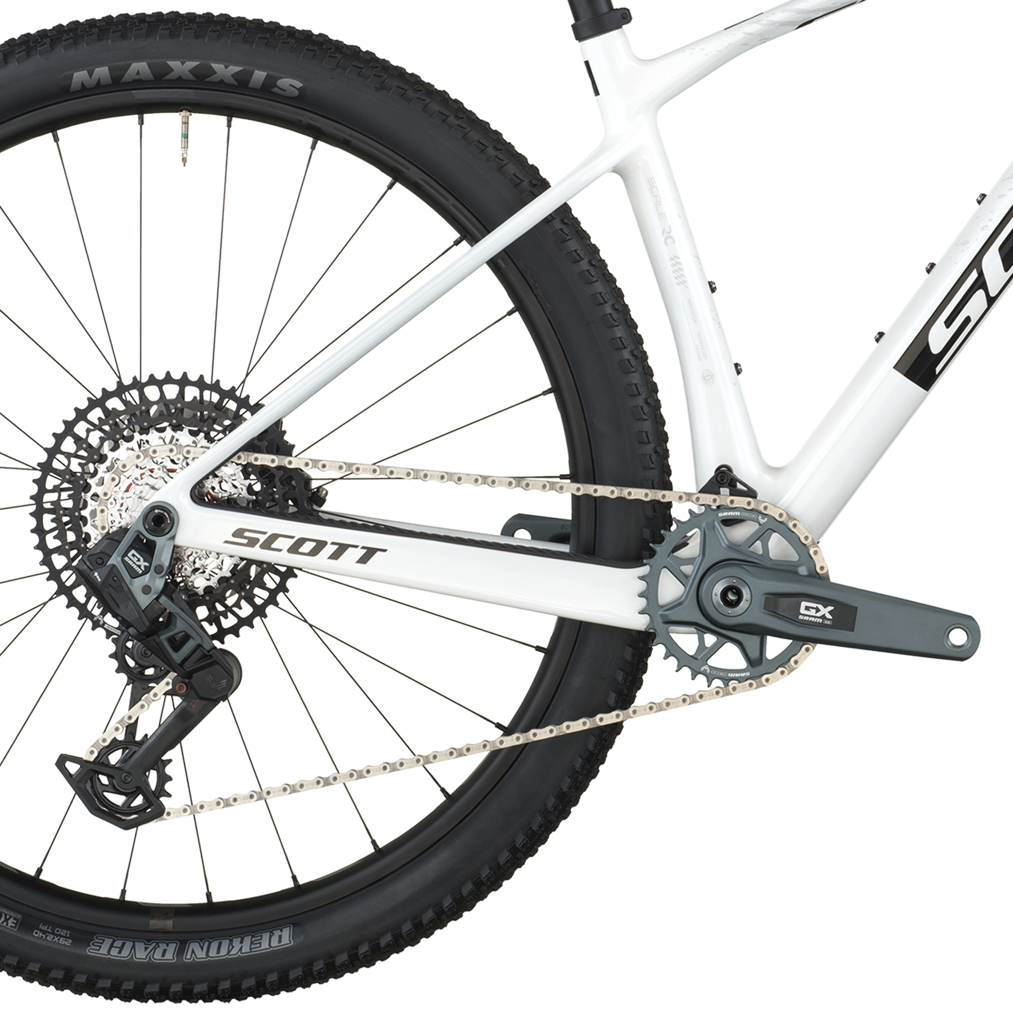 SCOTT Scale RC Team Issue Bike White