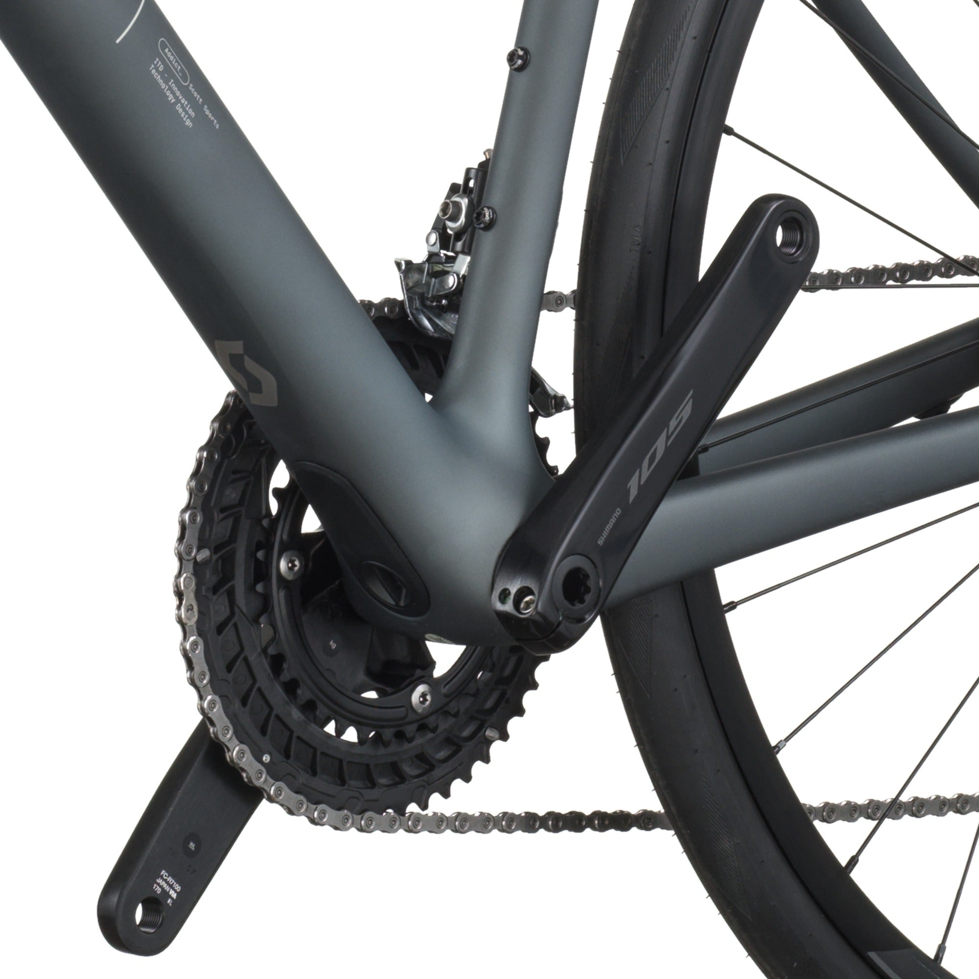 SCOTT Bike Addict 50 Carbon Gray