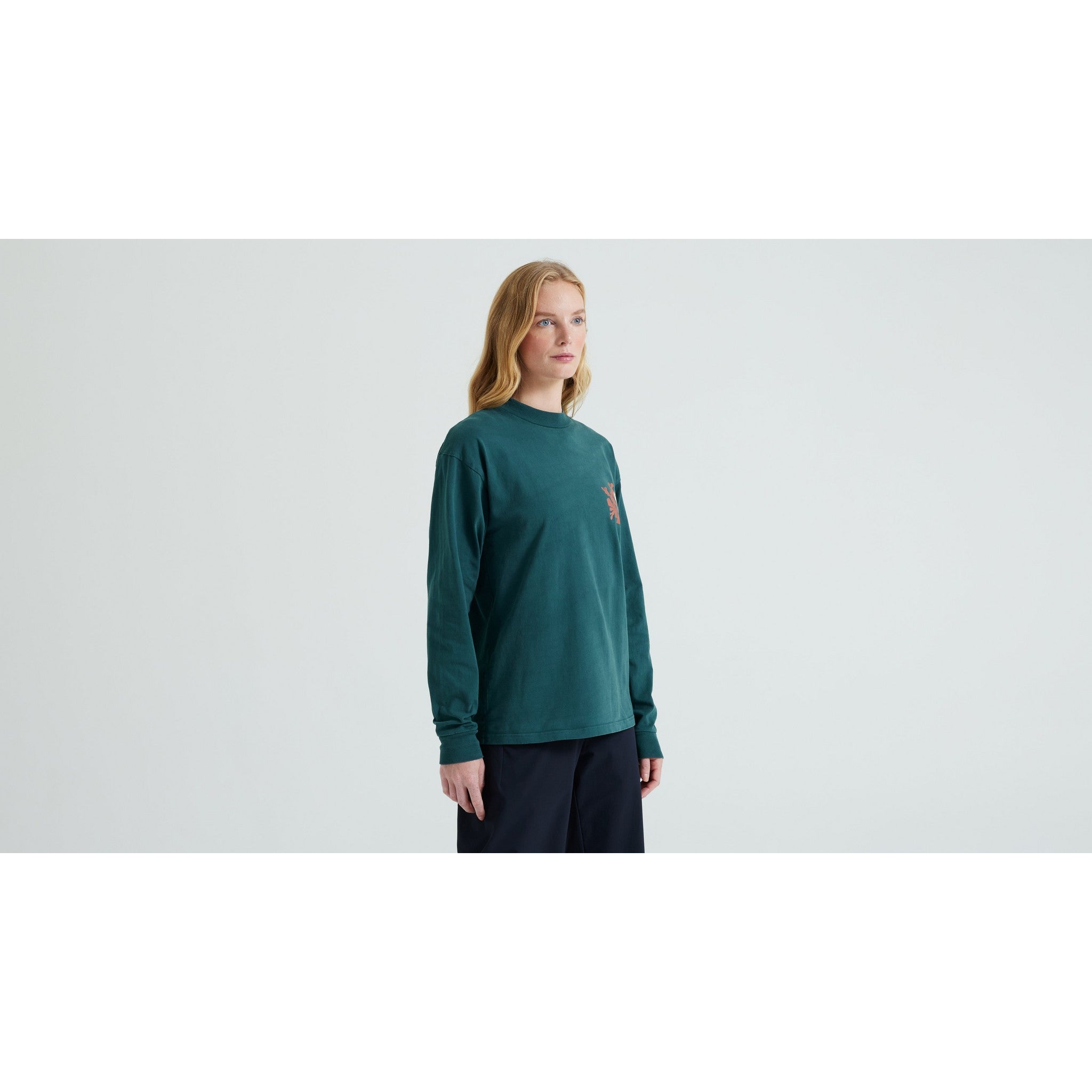 Graphic Long Sleeve Relaxed T-Shirt