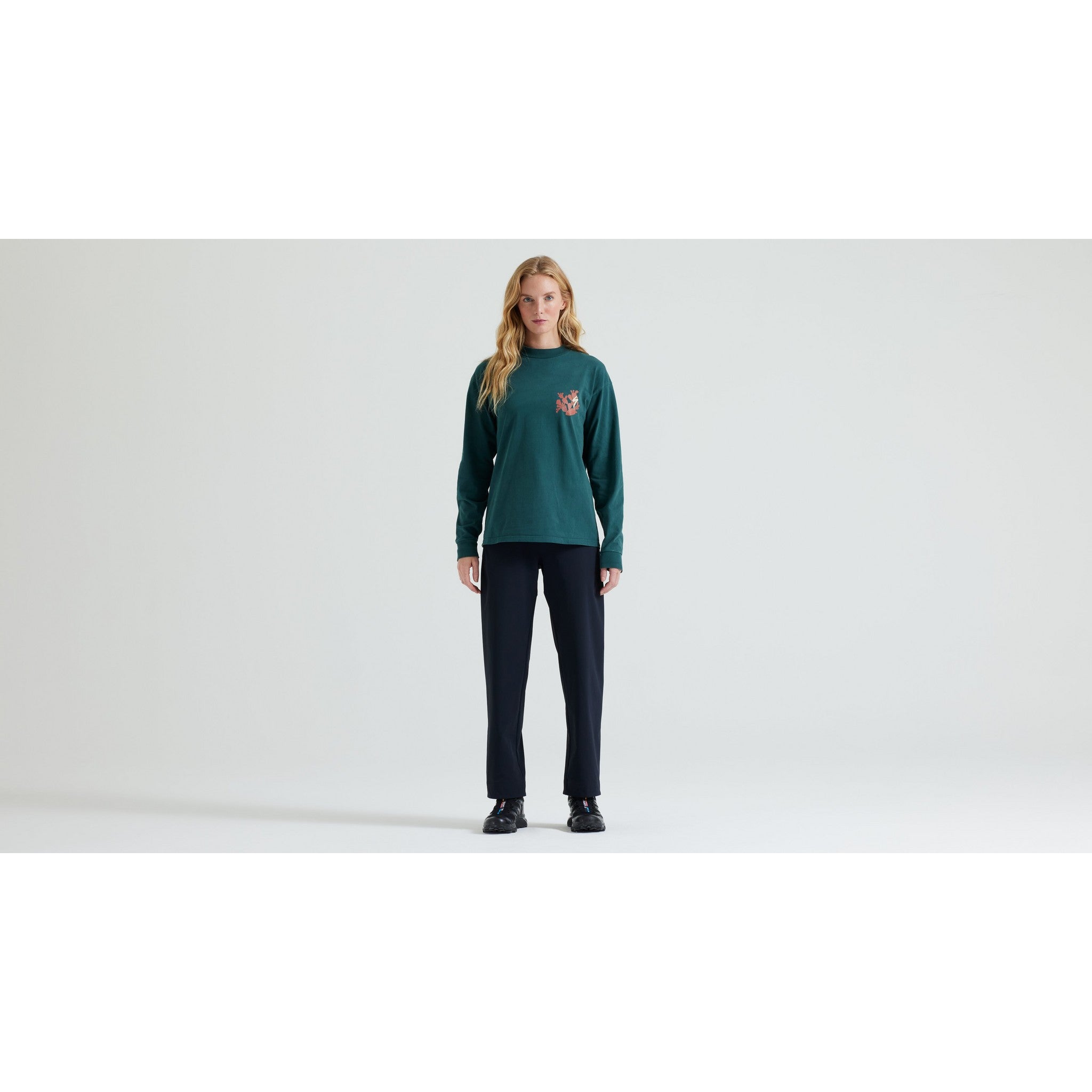 Graphic Long Sleeve Relaxed T-Shirt