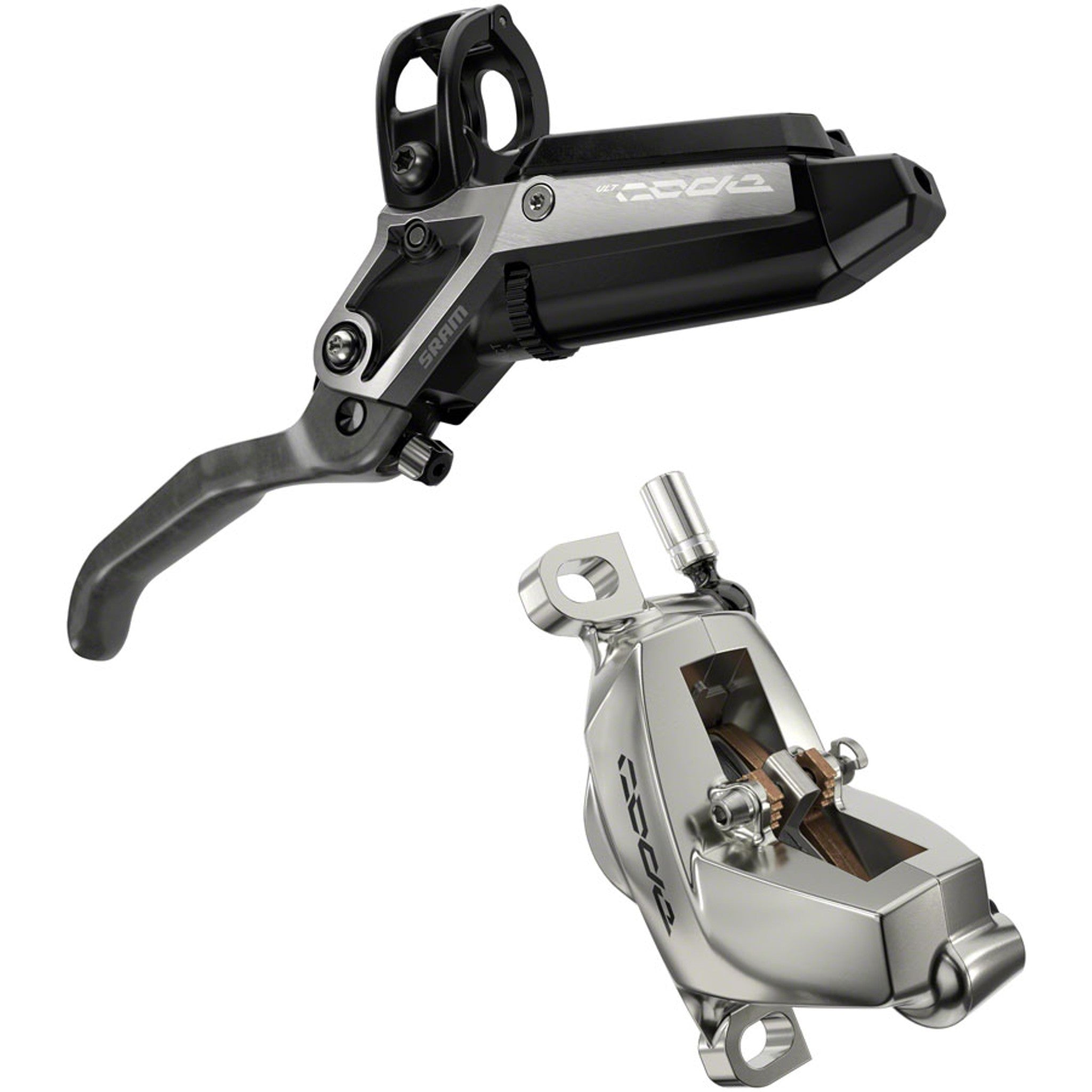 Code Ultimate Stealth 4-Piston Disc Brake and Lever