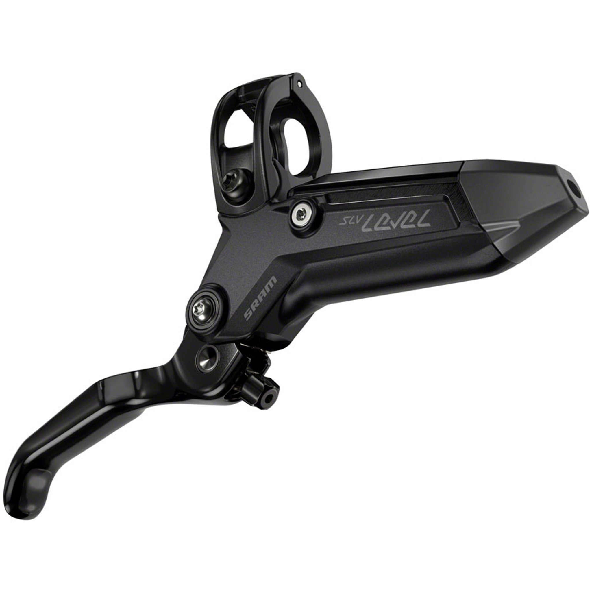 Level Silver Stealth 4-Piston Disc Brake and Lever