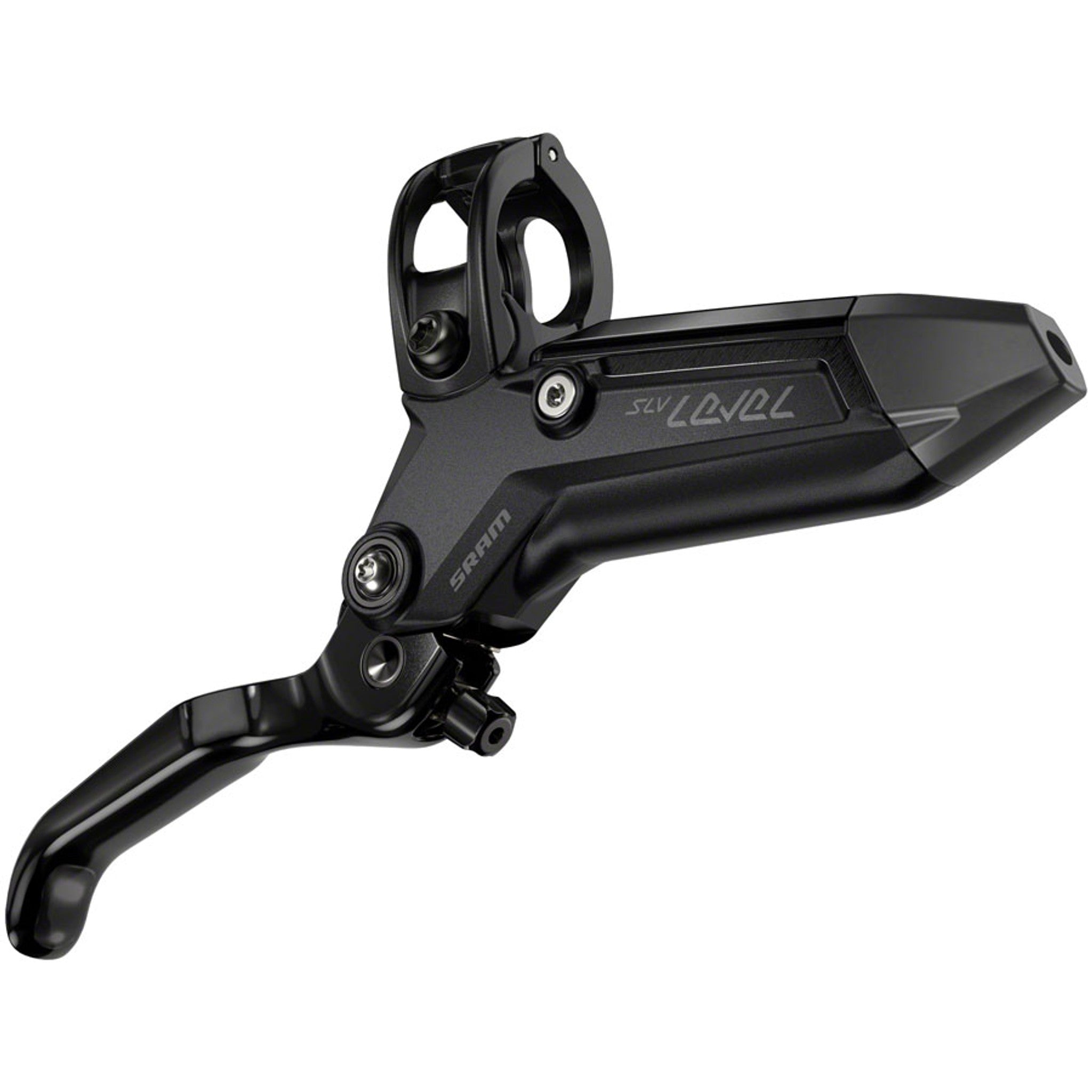 Level Silver Stealth 4-Piston Disc Brake and Lever