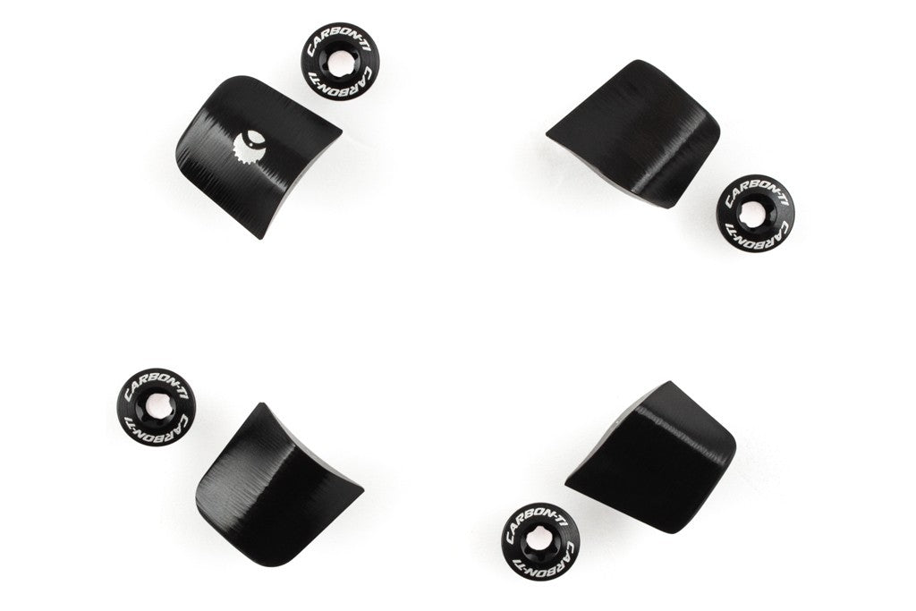 Carbon-TI X-Cover Bolt Covers for DA9200 Black