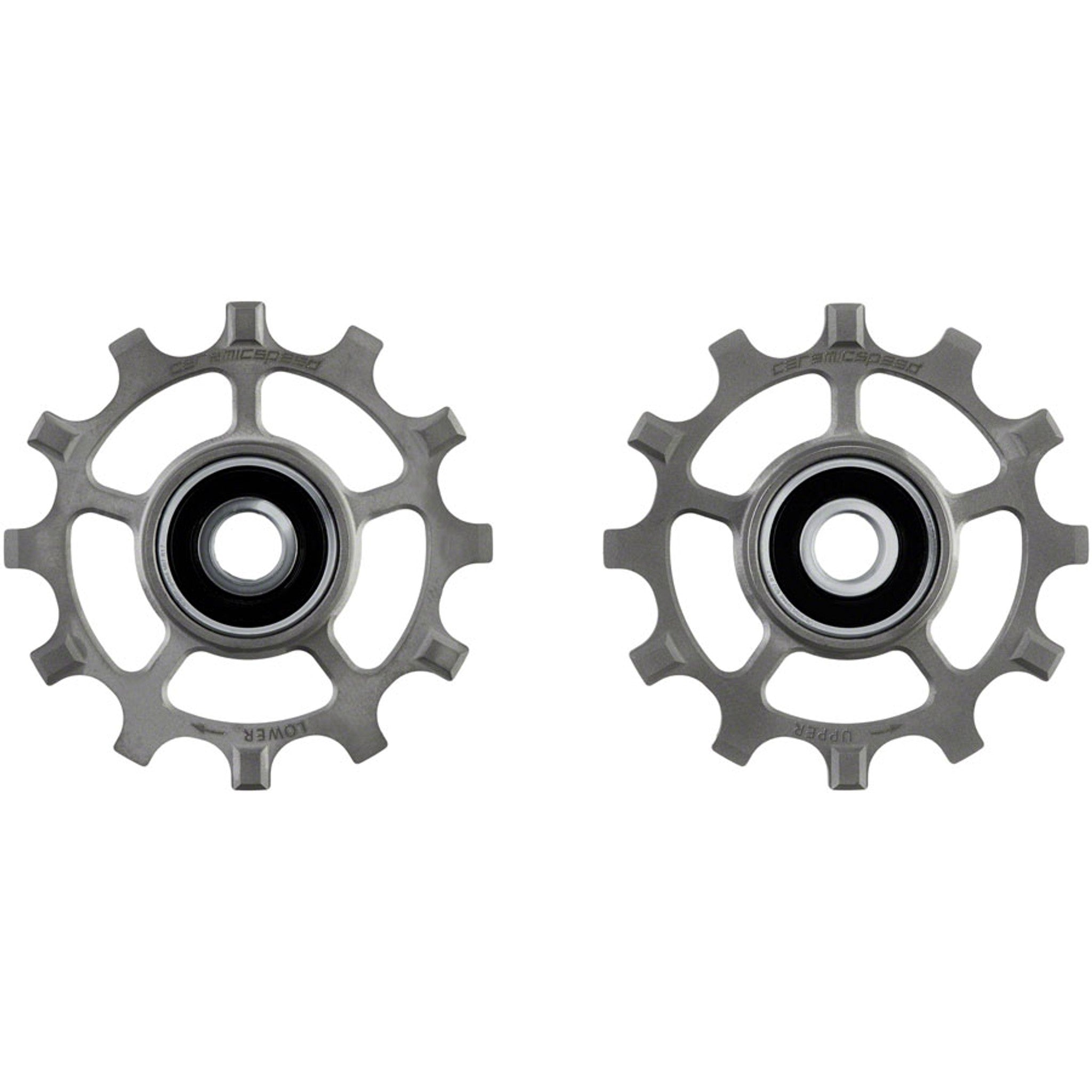 Pulley Wheels - Pulley Wheels for SRAM Eagle 1 x 12-speed - CeramicSpeed Pulley Wheels for Shimano 11-Speed - CeramicSpeed Pulley Wheels for Shimano 11-Speed