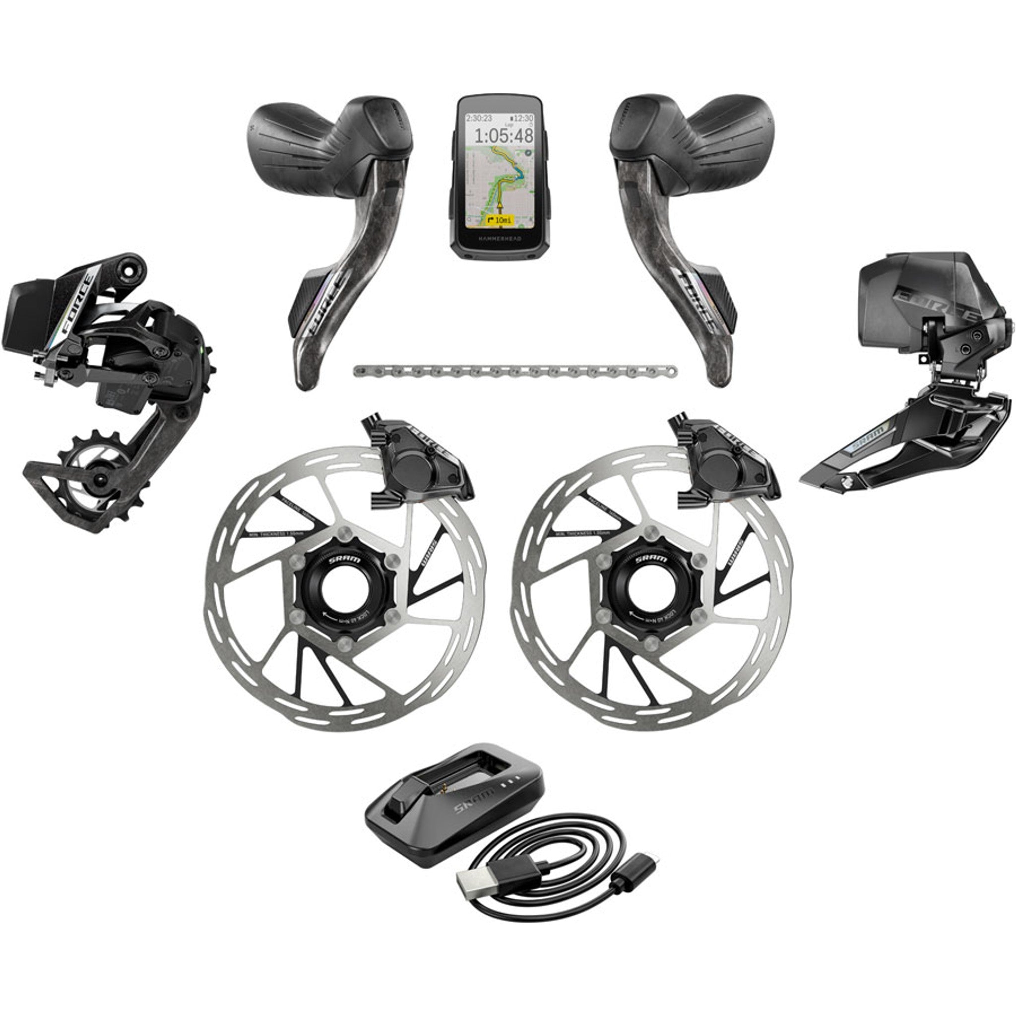 Force eTap AXS Electronic Groupset E1 - Force eTap AXS Road Groupset