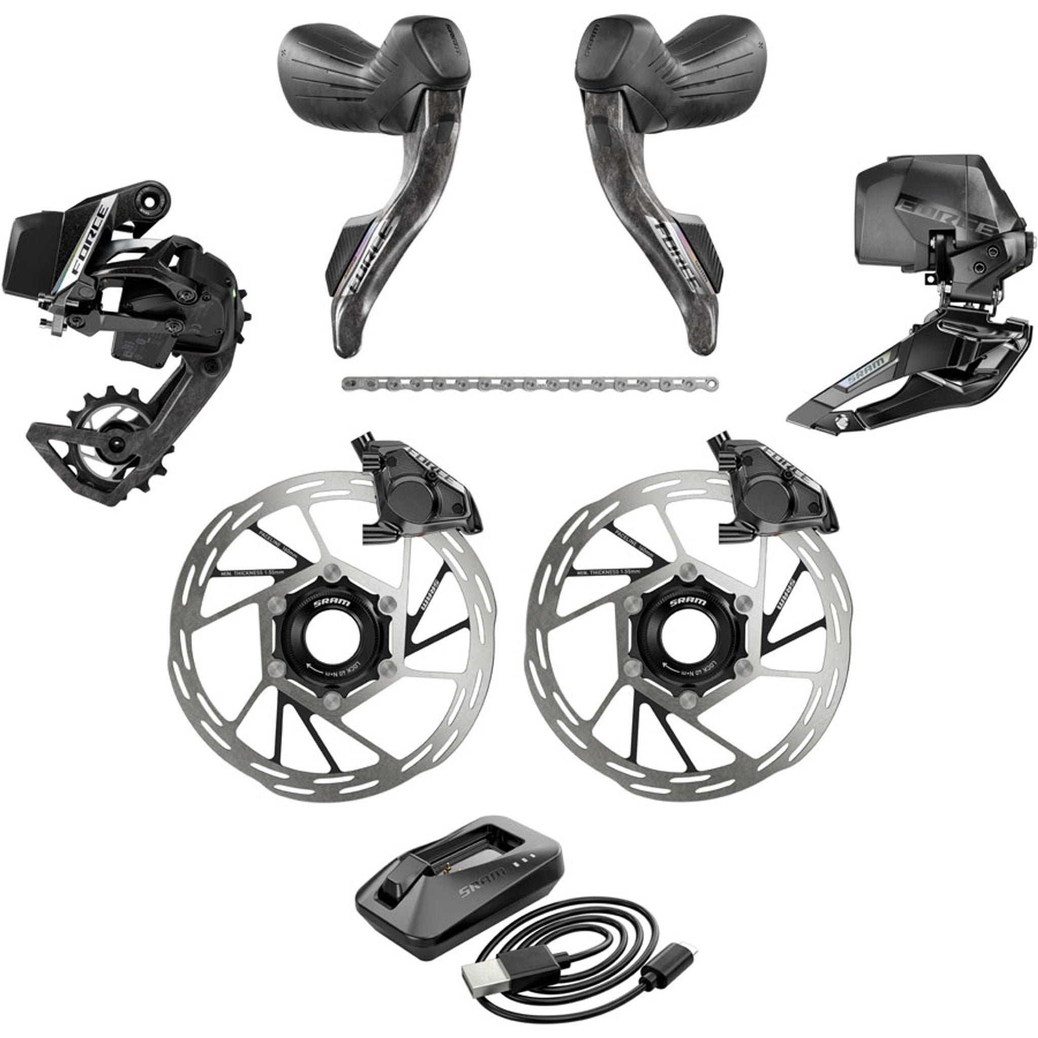 Force eTap AXS Electronic Groupset E1 - Force eTap AXS Road Groupset