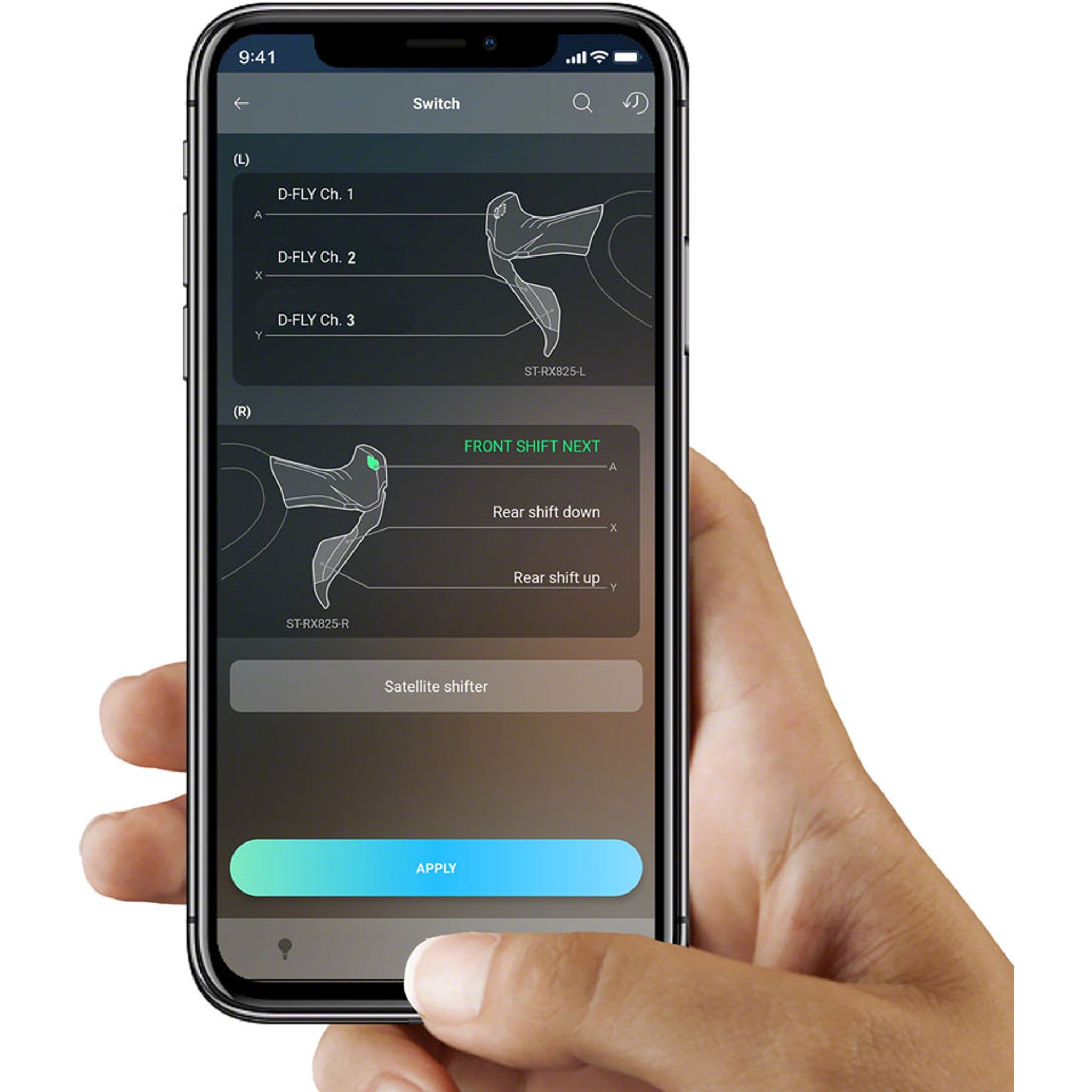 GRX ST-RX825 Di2 Shifter/Brake Lever with BR-RX820 Hydraulic Disc Brake Caliper