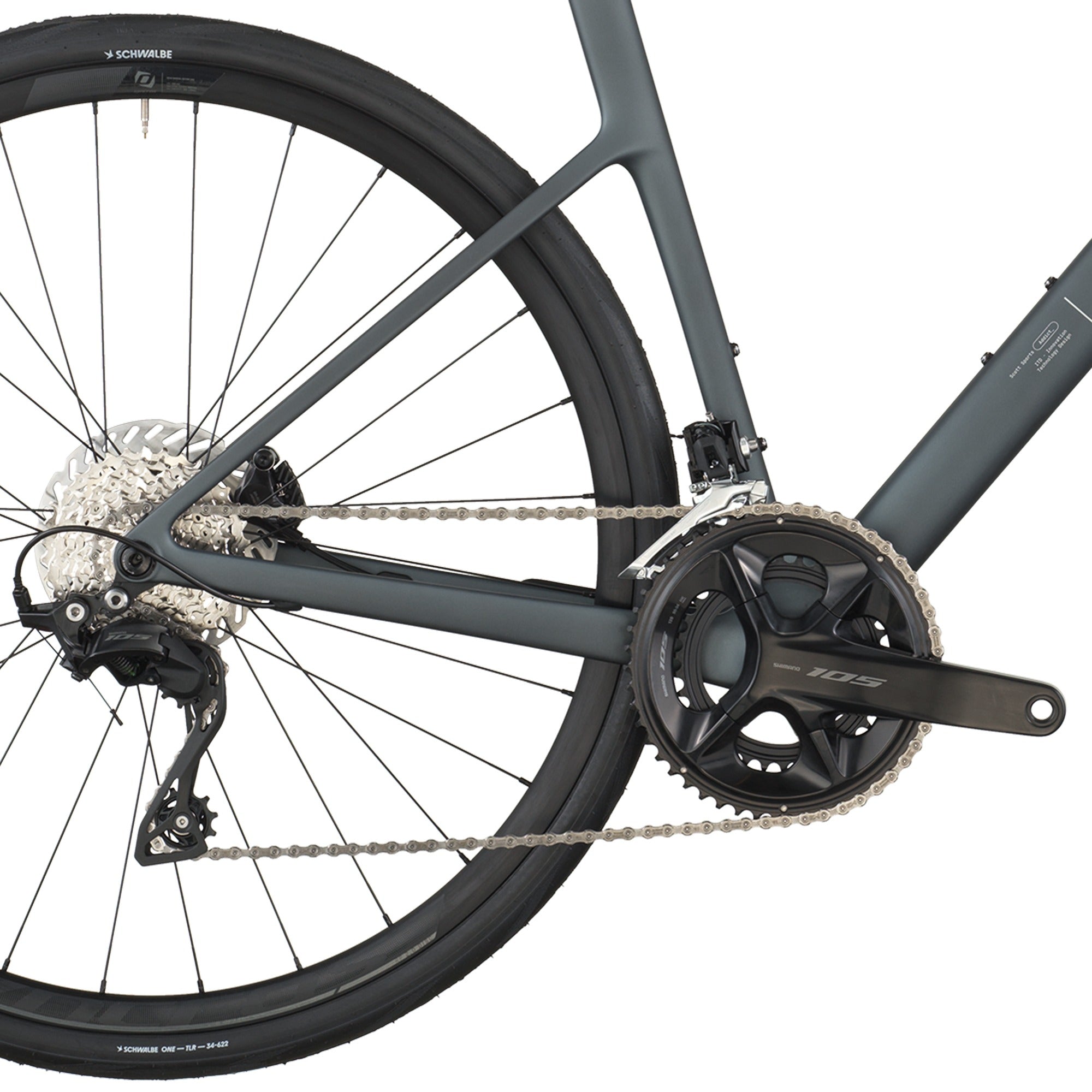 SCOTT Bike Addict 50 Carbon Gray