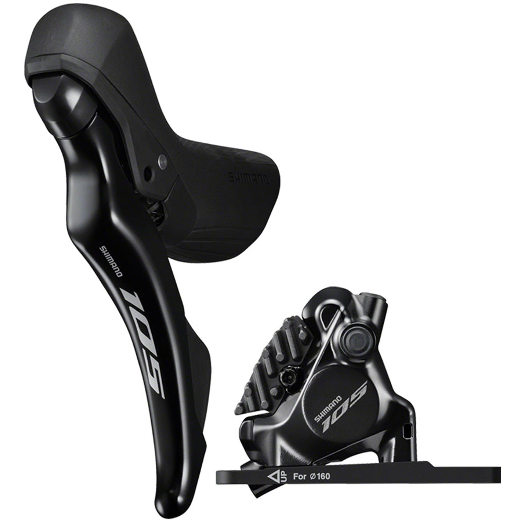 105 ST-R7120 Shift/Brake Lever with BR-R7170 Disc Brake Caliper