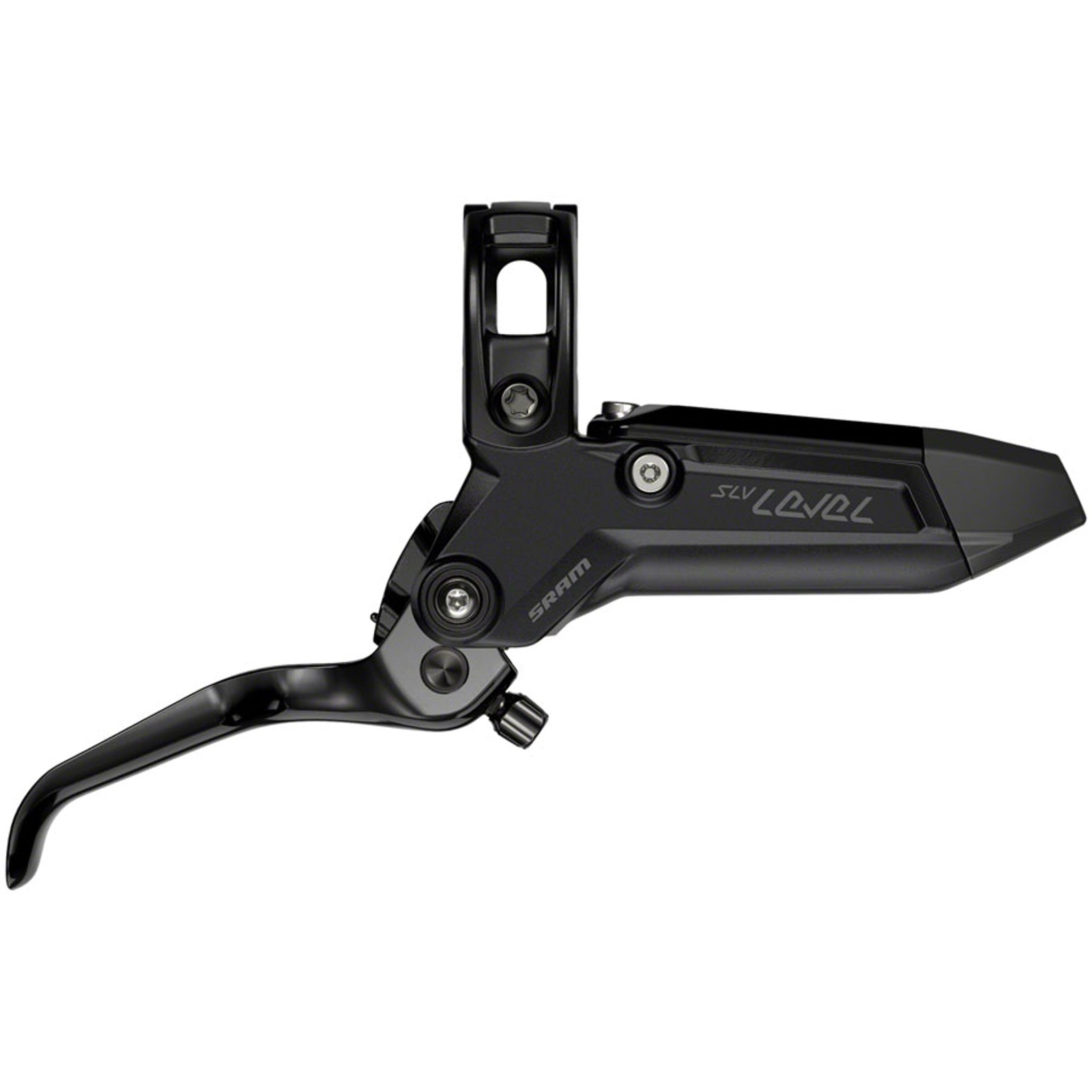 Level Silver Stealth 4-Piston Disc Brake and Lever