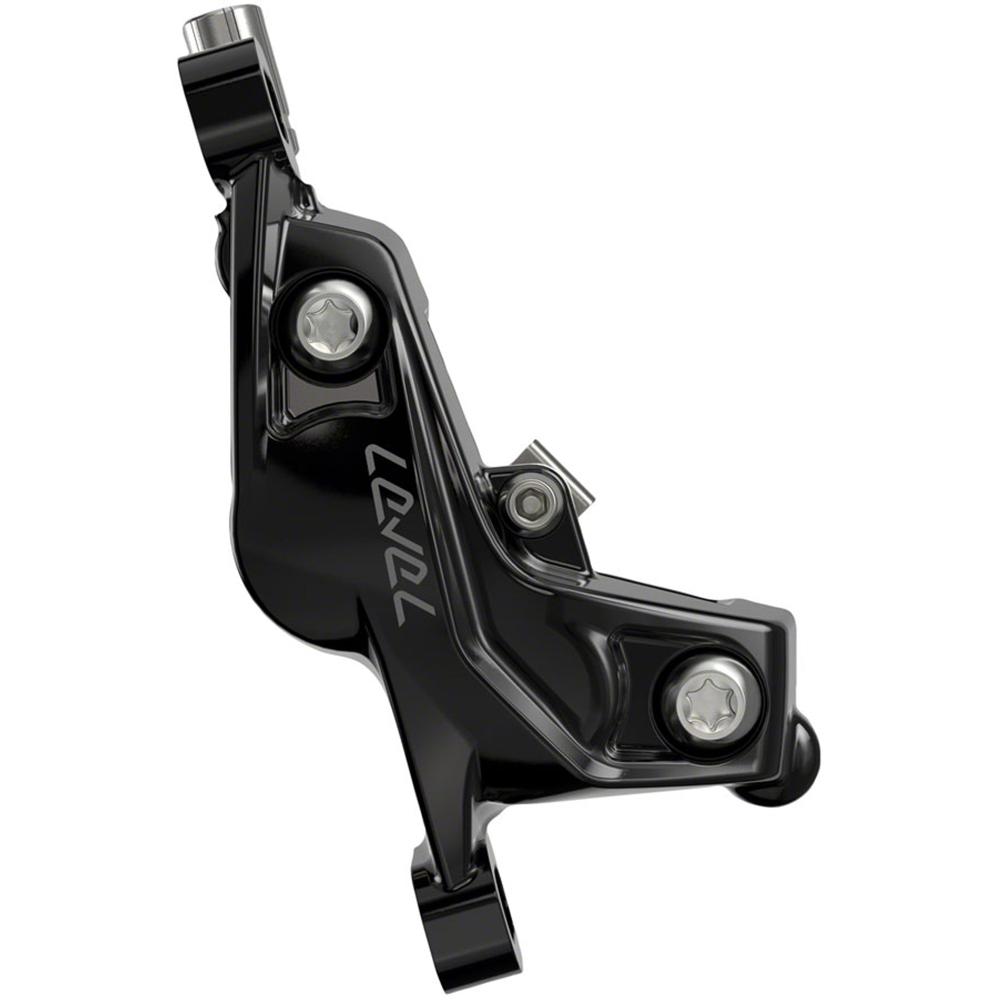 Level Silver Stealth 4-Piston Disc Brake and Lever