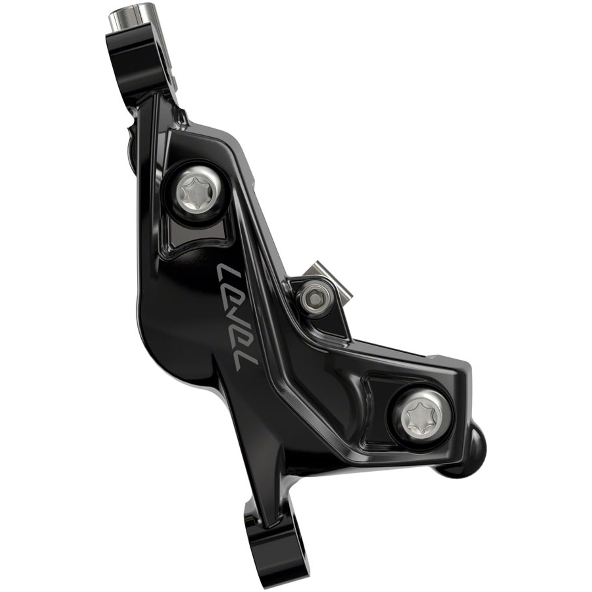 Level Silver Stealth 4-Piston Disc Brake and Lever