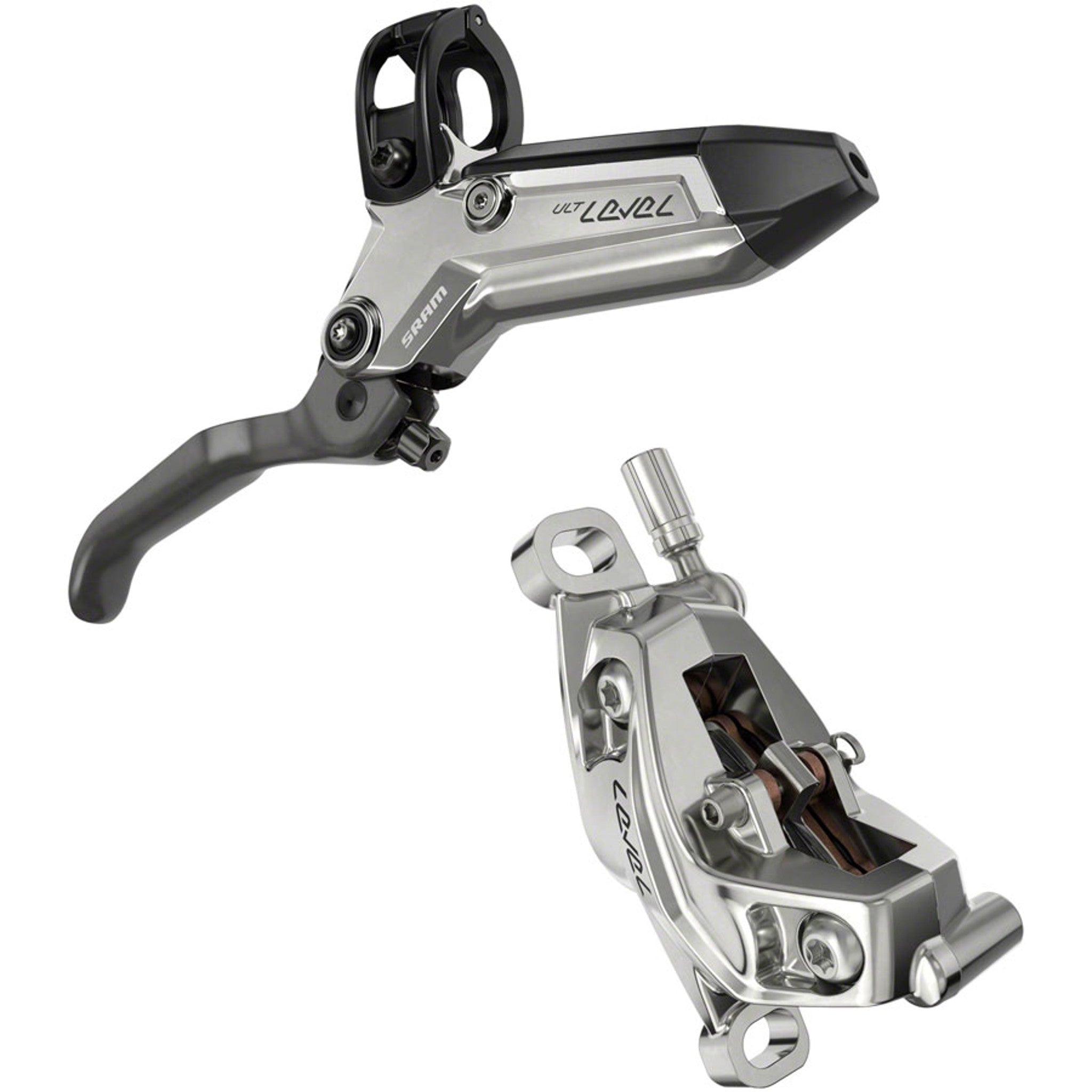 Level Ultimate Stealth 4-Piston Disc Brake and Lever