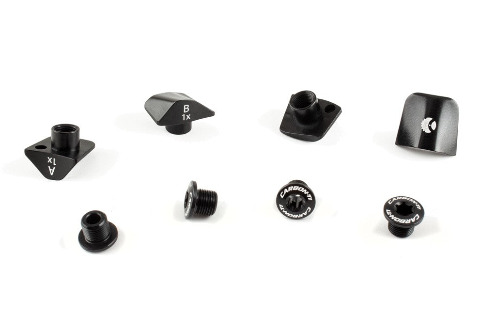 Carbon-TI X-Cover Bolt Covers for DA9200 Black 1X
