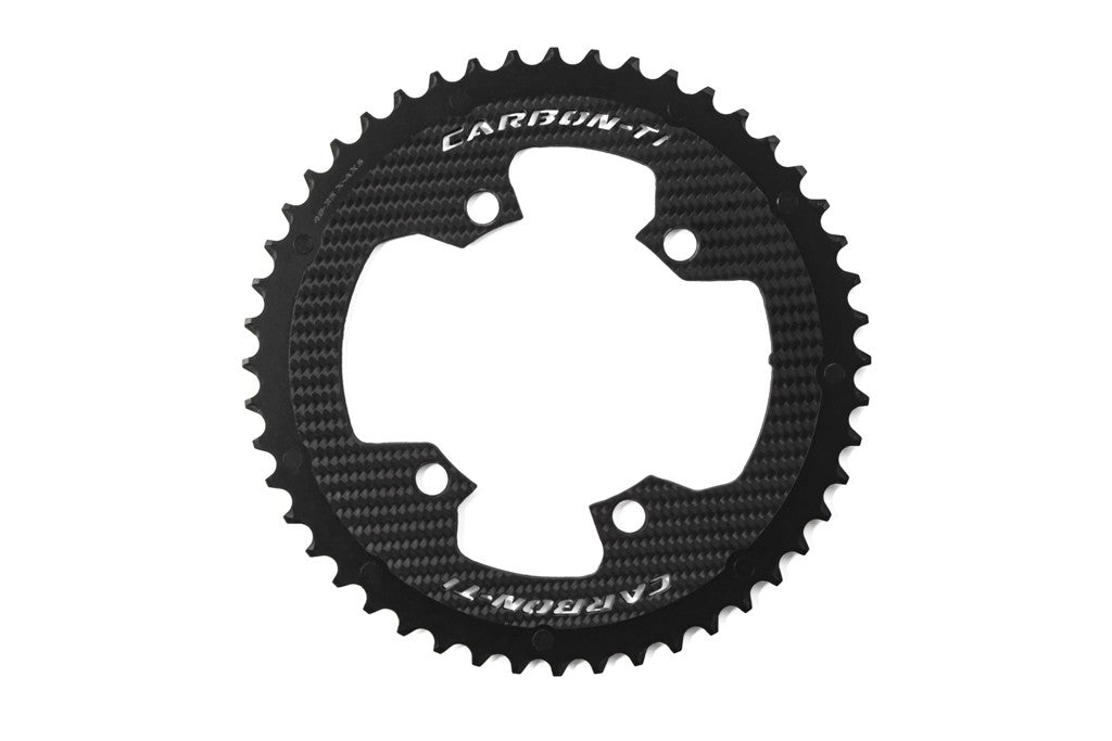 Carbon-Ti X-Carbonrings for AXS Chainrings (4 Arms) 48X110