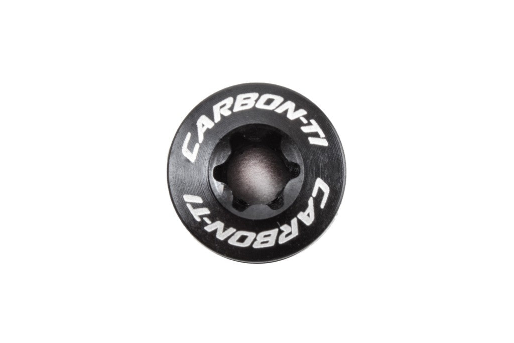 Carbon-Ti X-Fix Road kit Black Chainring Bolts
