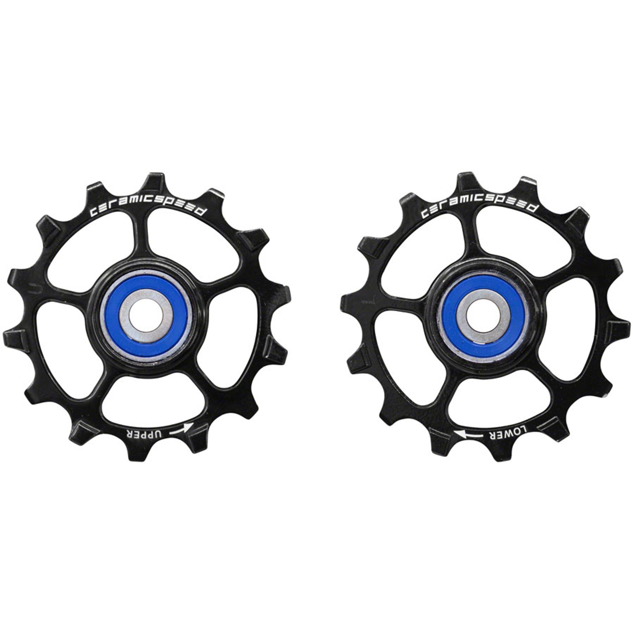 Pulley Wheels - Pulley Wheels for SRAM Eagle 1 x 12-speed - CeramicSpeed Pulley Wheels for Shimano 11-Speed - CeramicSpeed Pulley Wheels for Shimano 11-Speed