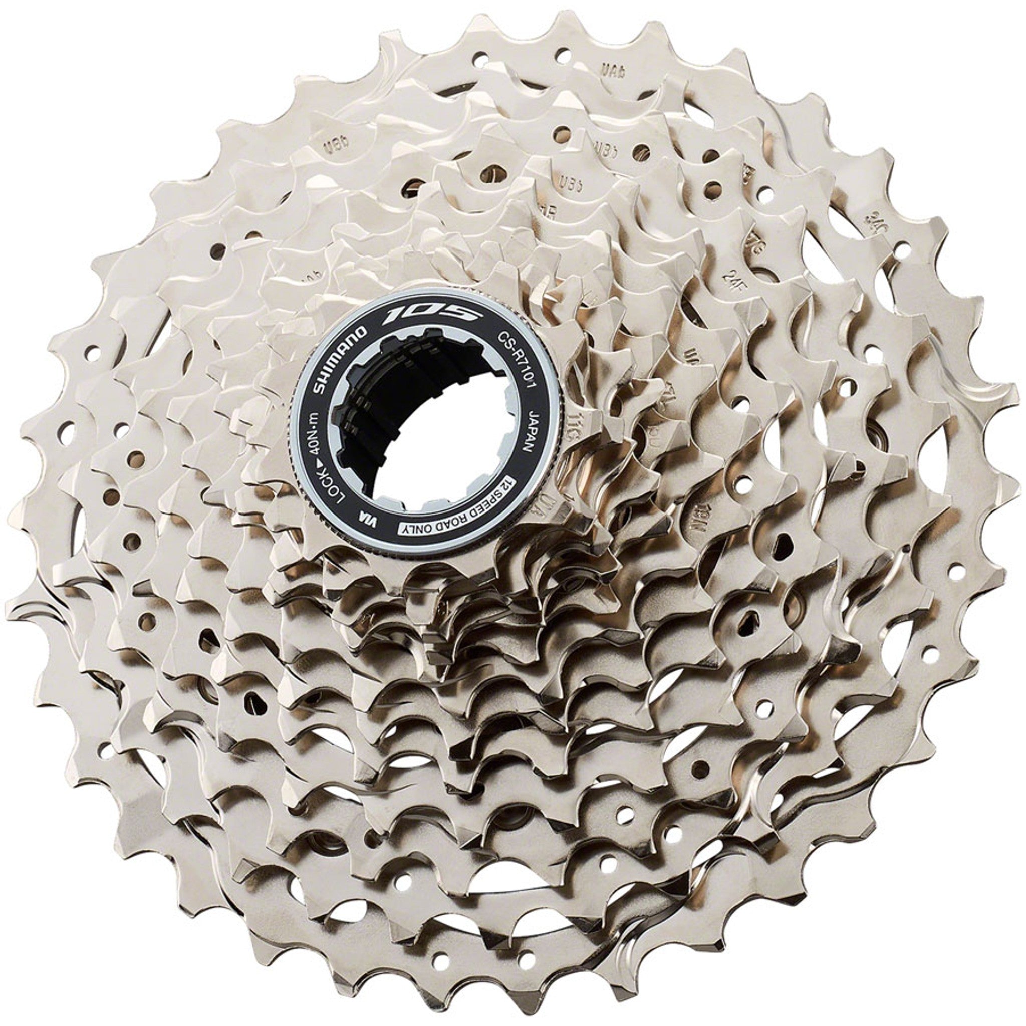 105 CS-R7100 Series 12-Speed Cassette