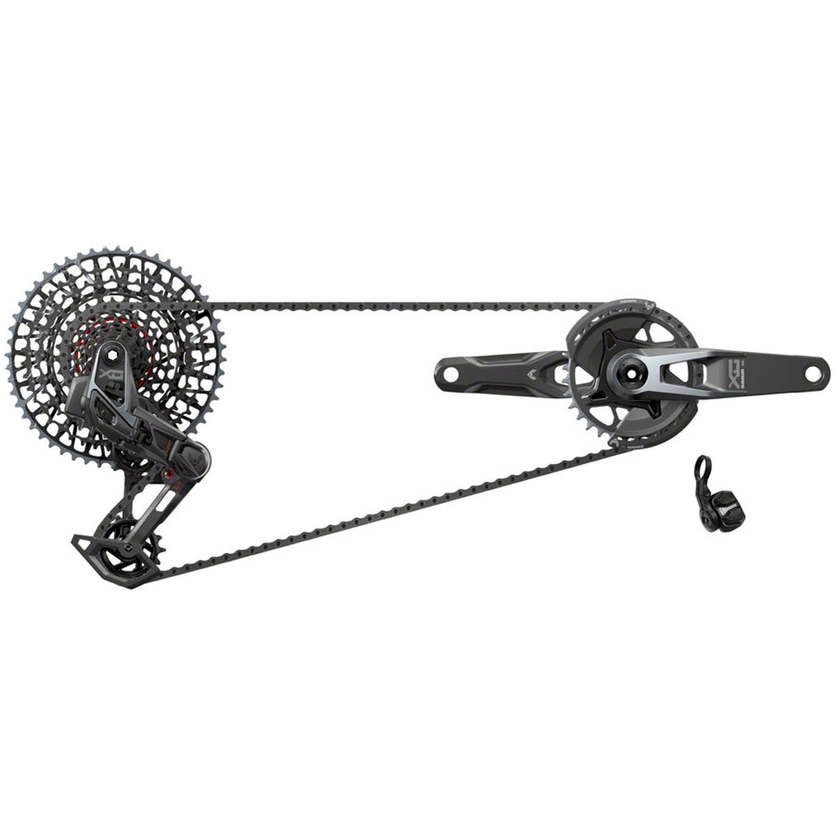 X0 Eagle AXS T-Type Transmission Groupset - X0 T-Type Eagle Transmission Groupset