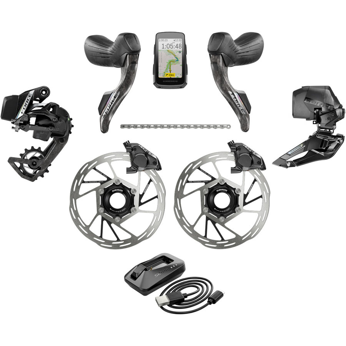 Force eTap AXS Electronic Groupset E1 - Force eTap AXS Road Groupset