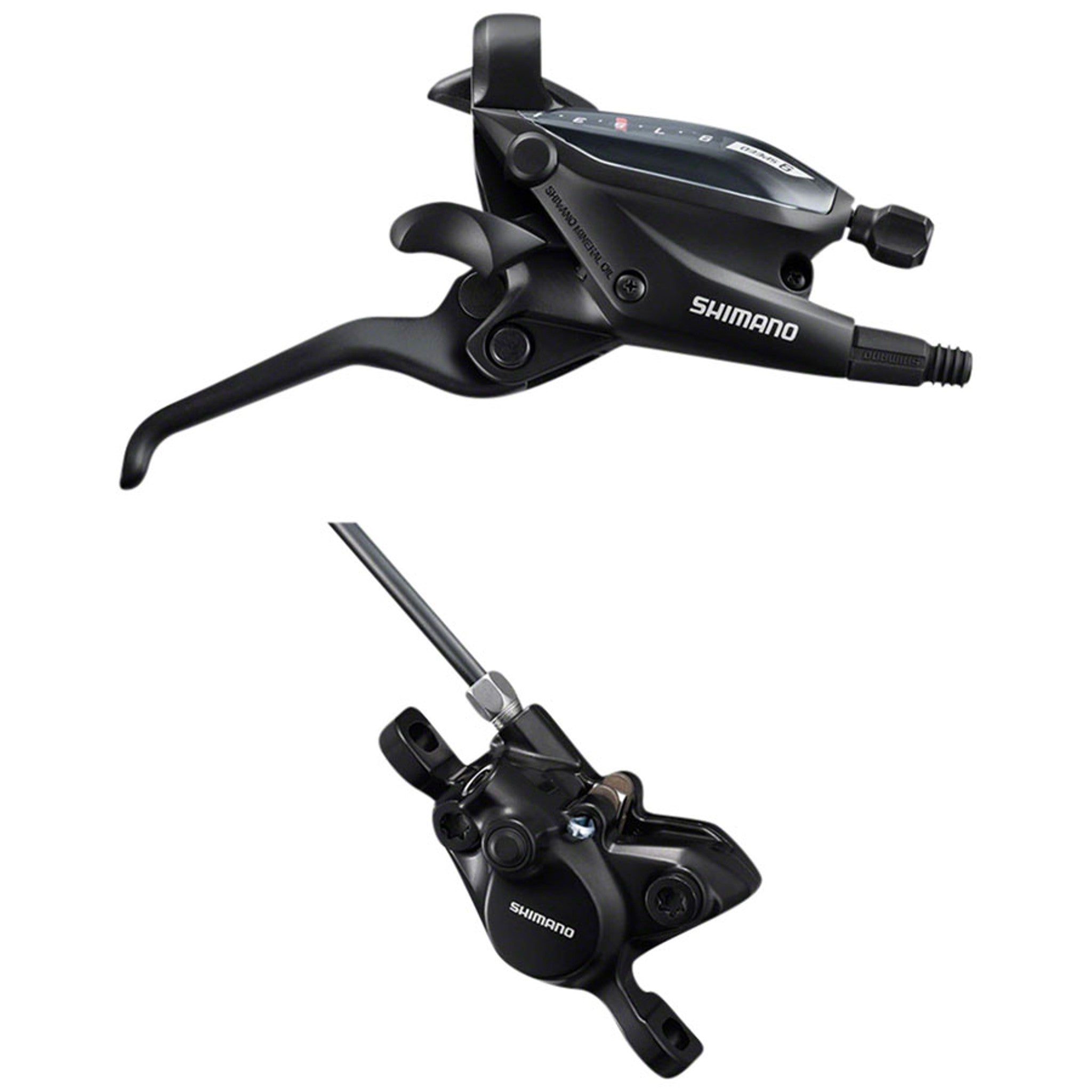 ST-EF505 Shift/Brake Lever with BR-MT200 Hydraulic Brake Caliper