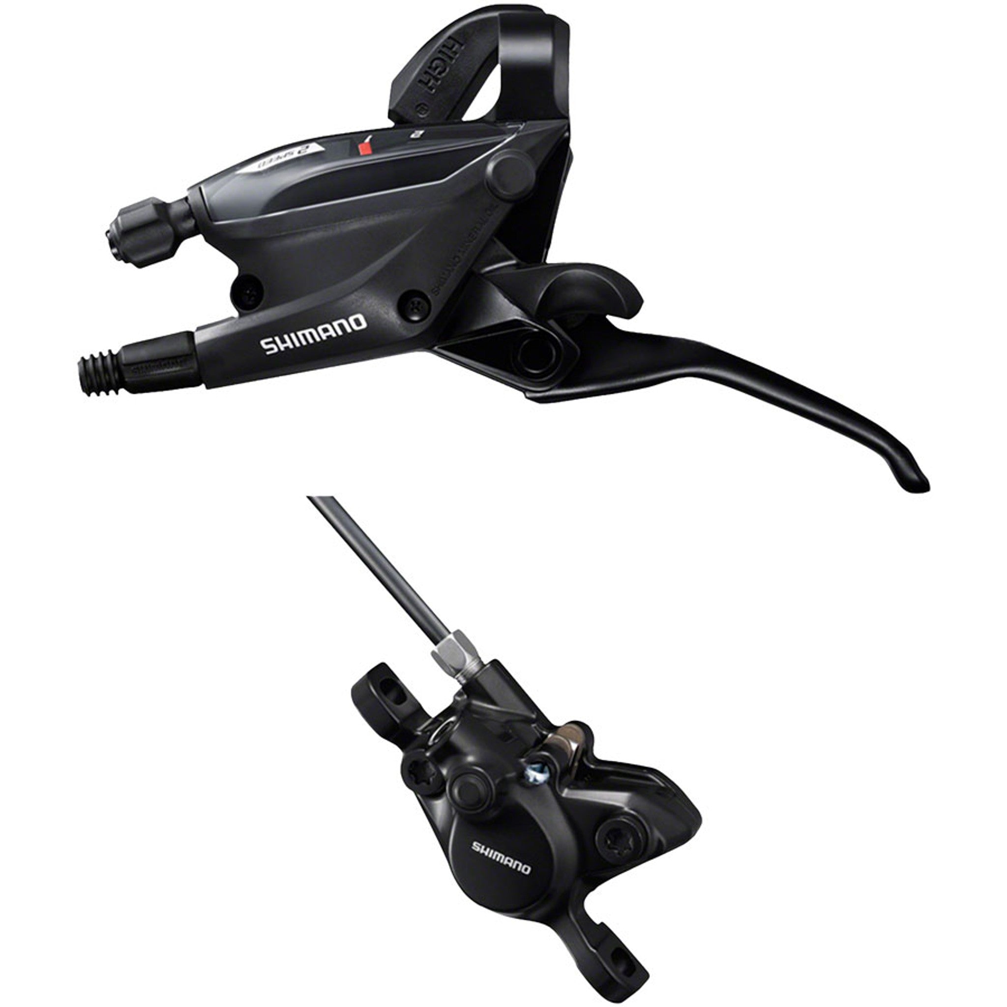 ST-EF505 Shift/Brake Lever with BR-MT200 Hydraulic Brake Caliper
