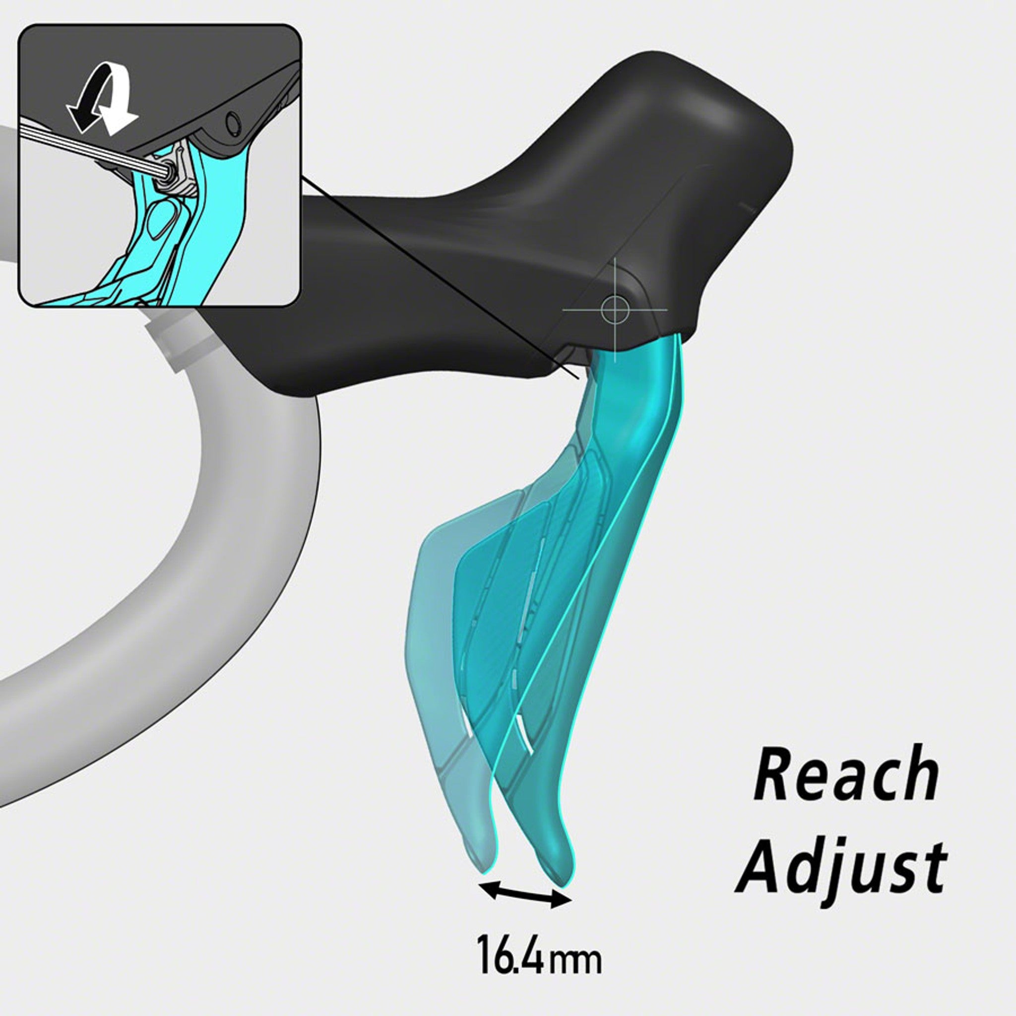 105 ST-R7170 Di2 Shift/Brake Lever Left