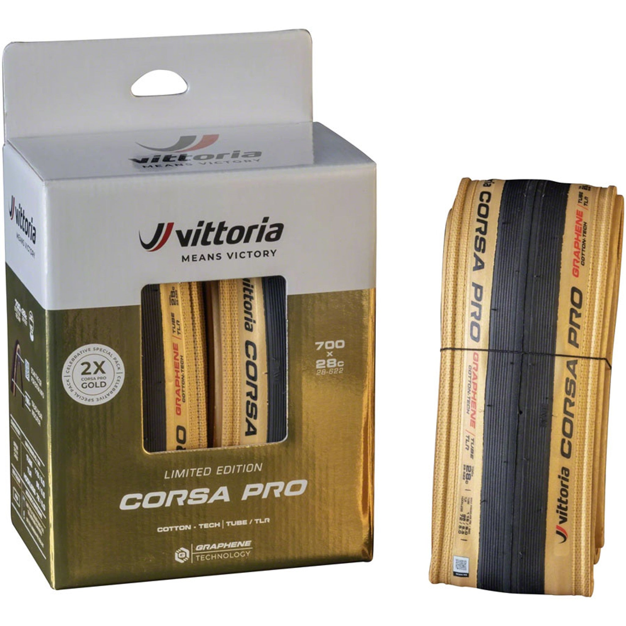 Corsa Pro Gold Limited Edition Tires